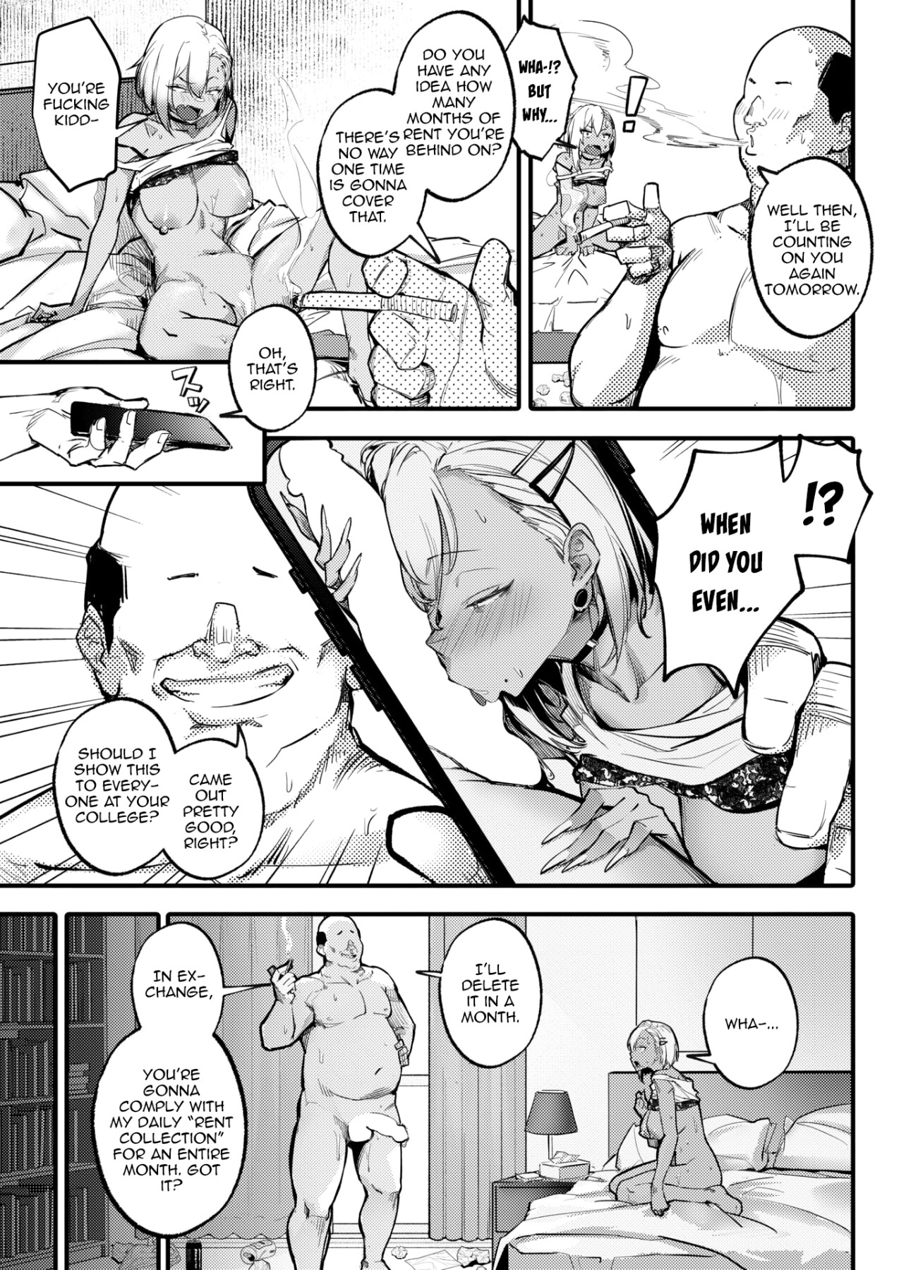 Hentai Manga Comic-The Delinquent Bitch's Repayment Plan-Read-5